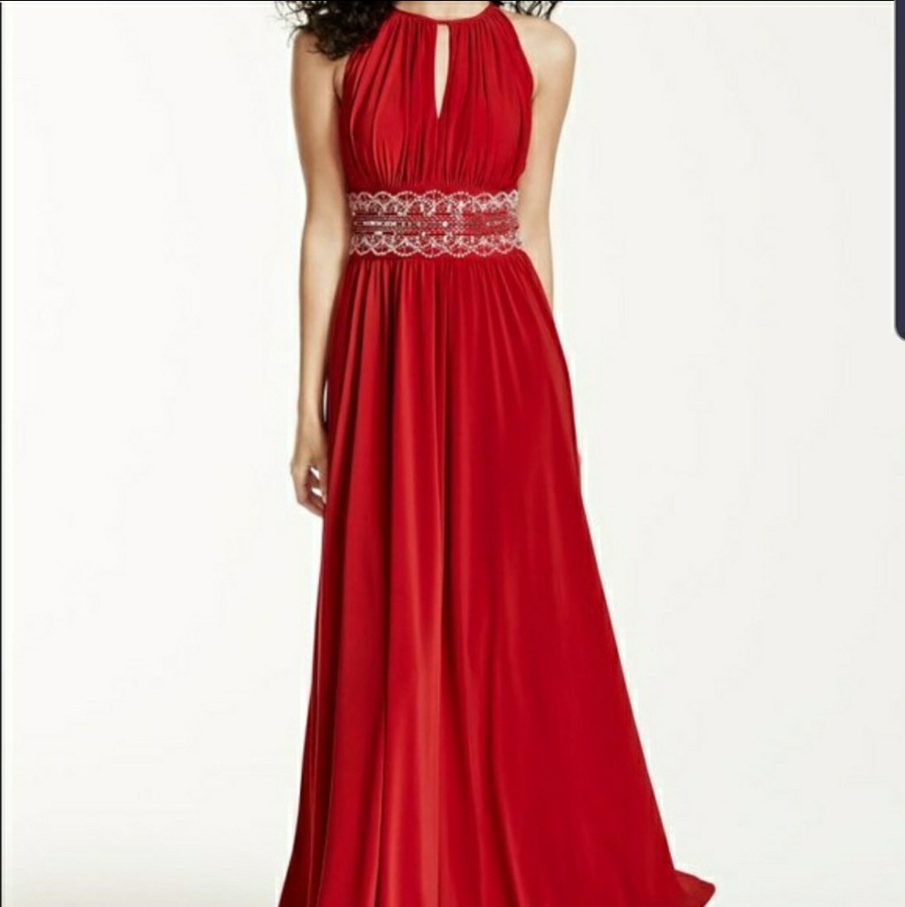 Beautiful red dress